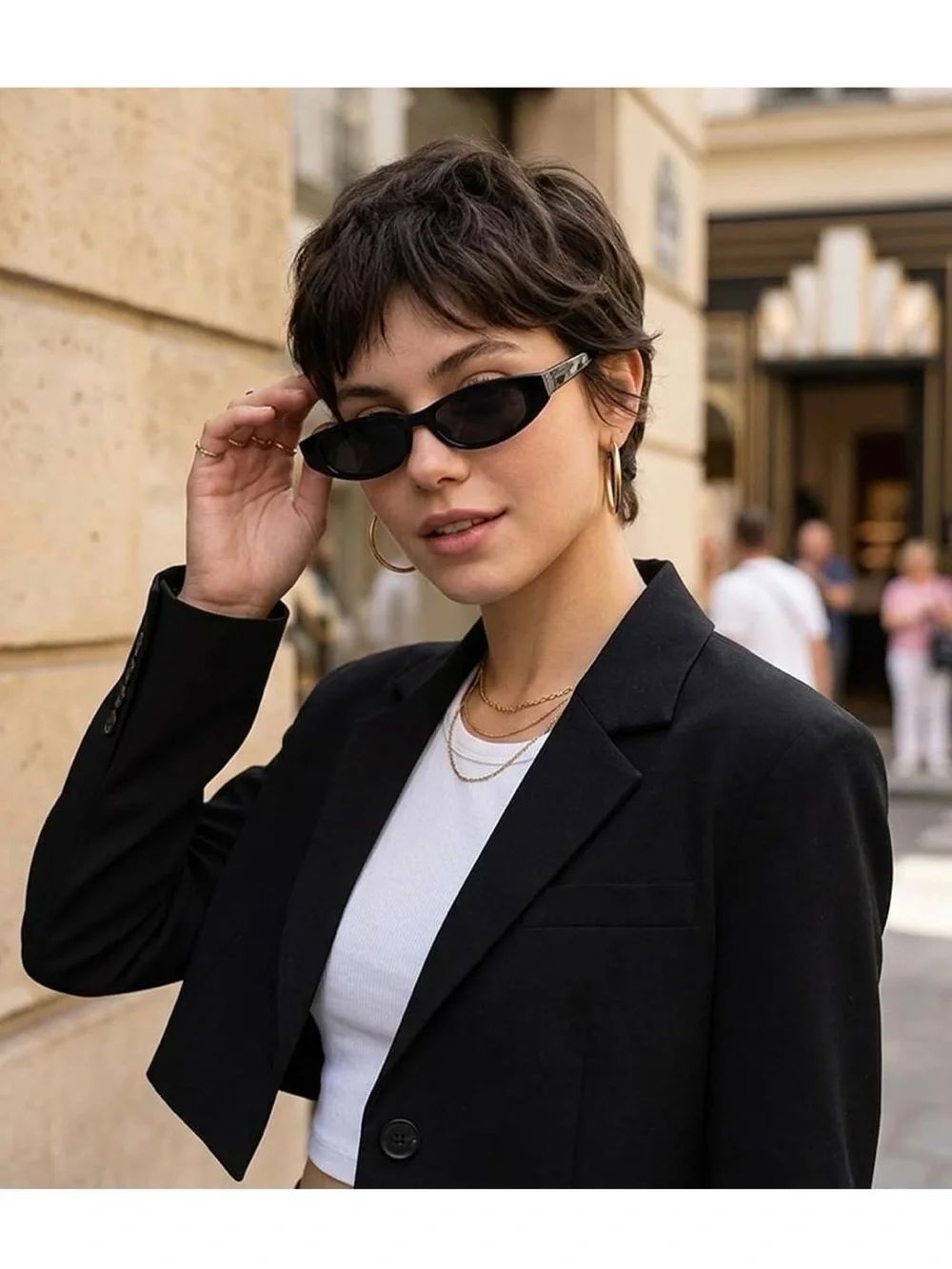Black sunglasses
